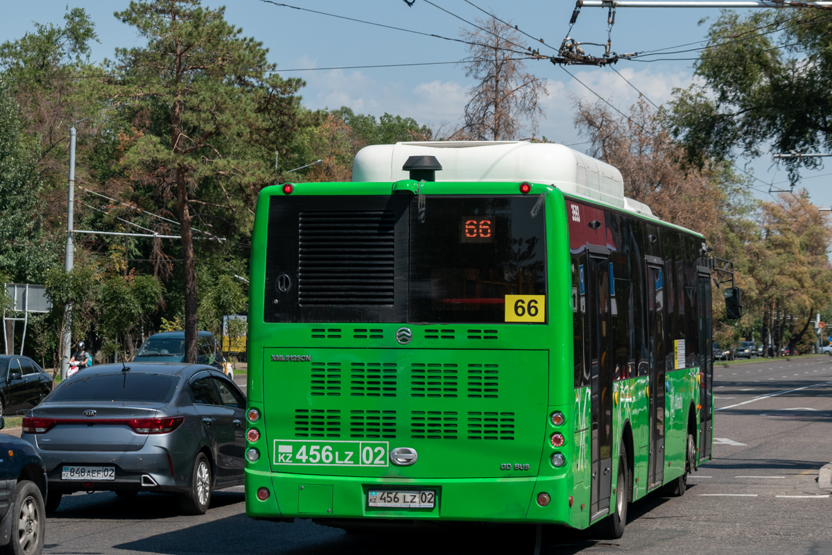 Almaty, Golden Dragon XML6125CN (Hyundai Trans Auto) Nr. 3593