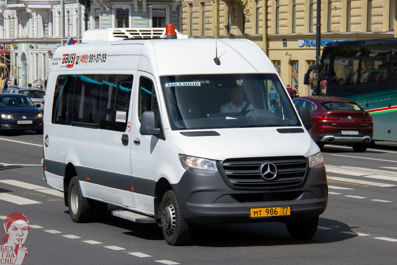 Санкт-Петербург, Луидор-223602 (MB Sprinter) № МТ 986 77