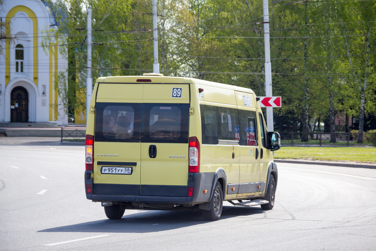 Пензенская область, Нижегородец-2227SK (Peugeot Boxer) № Р 951 УУ 58