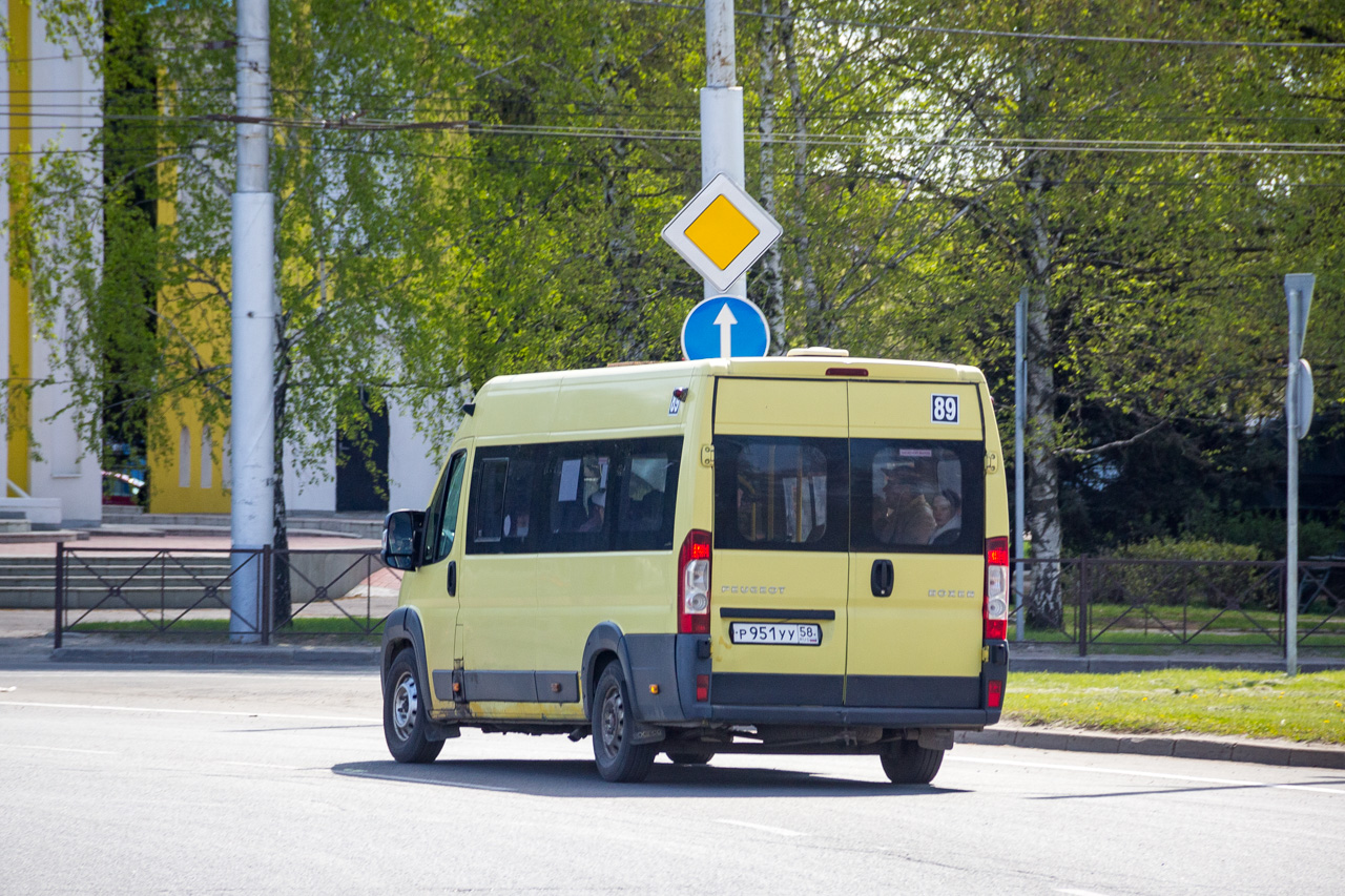 Пензенская область, Нижегородец-2227SK (Peugeot Boxer) № Р 951 УУ 58