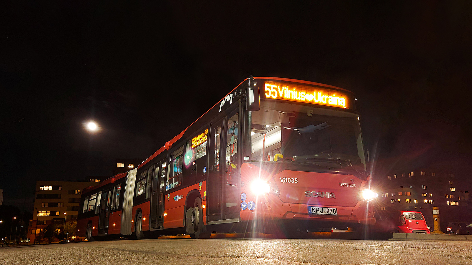 Литва, Scania Citywide LFA № V8035