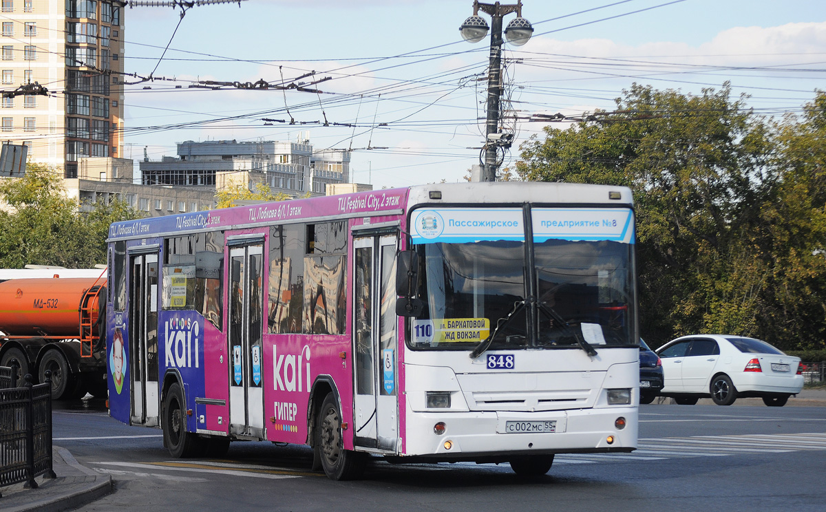 Omsk region, NefAZ-5299-30-32 Nr. 848