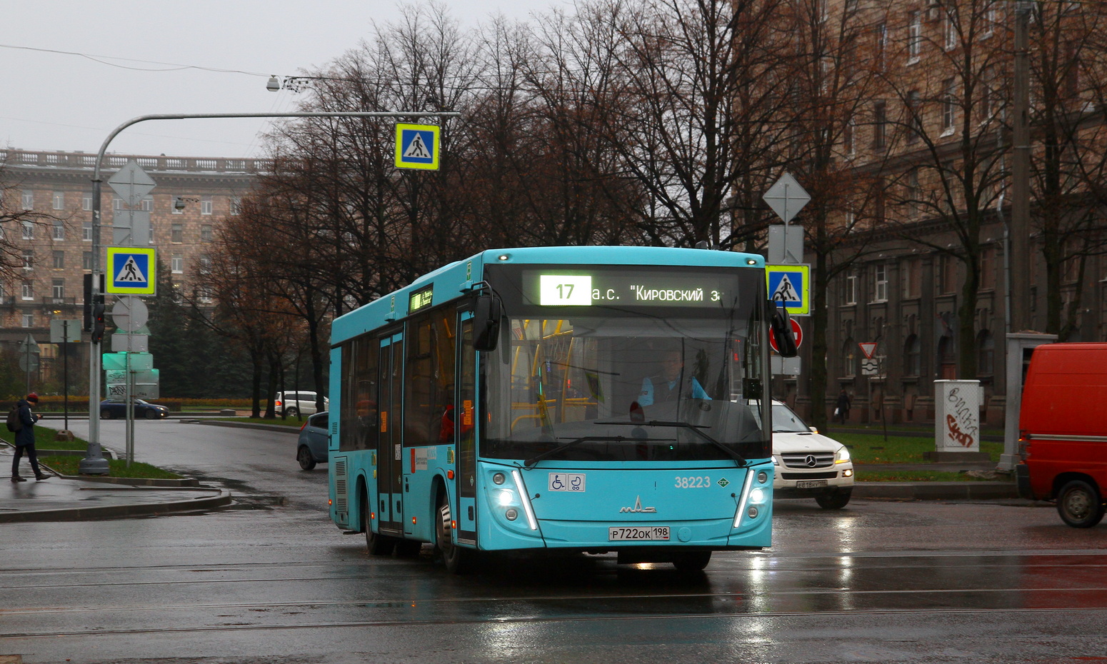 Санкт-Петербург, МАЗ-206.947 № 38223