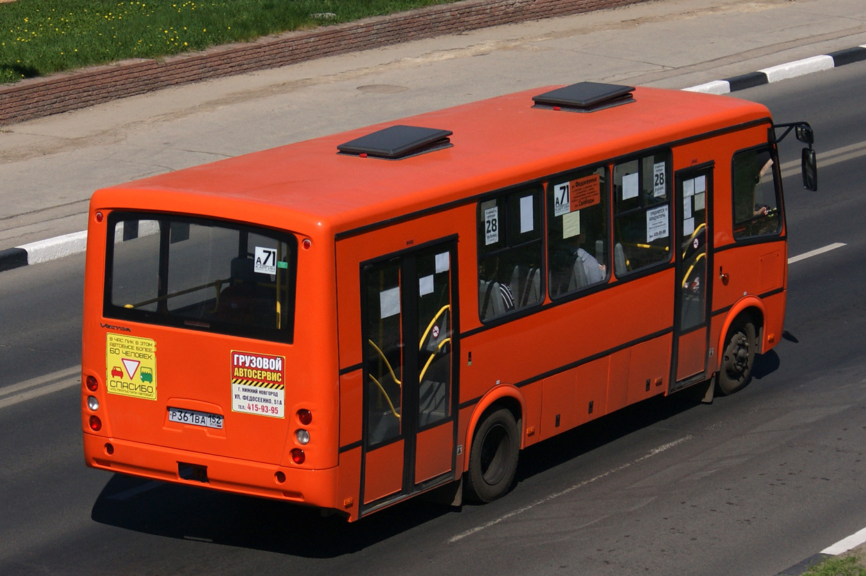 Нижегородская область, ПАЗ-320414-05 "Вектор" (1-2) № Р 361 ВА 152