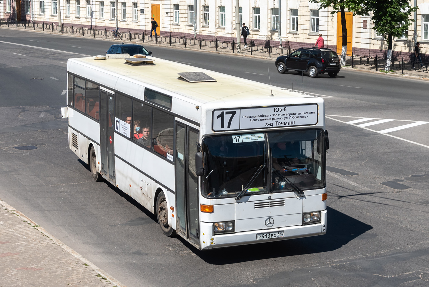 Владимирская область, Mercedes-Benz O405 № Р 913 РС 33