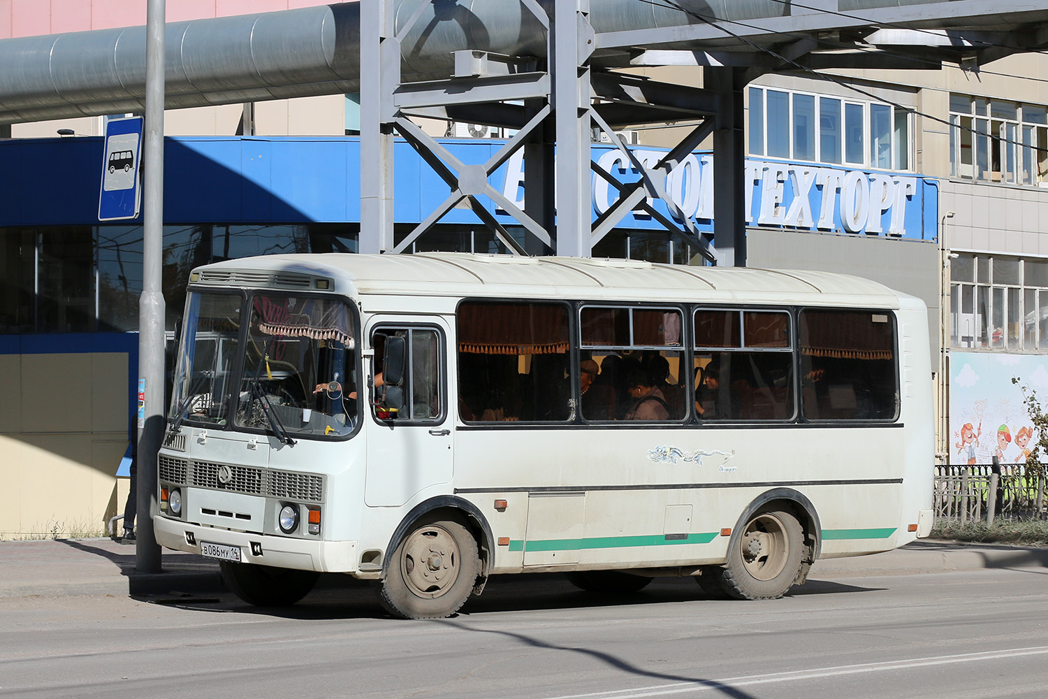 Саха (Якутия), ПАЗ-32054 № В 086 МУ 14