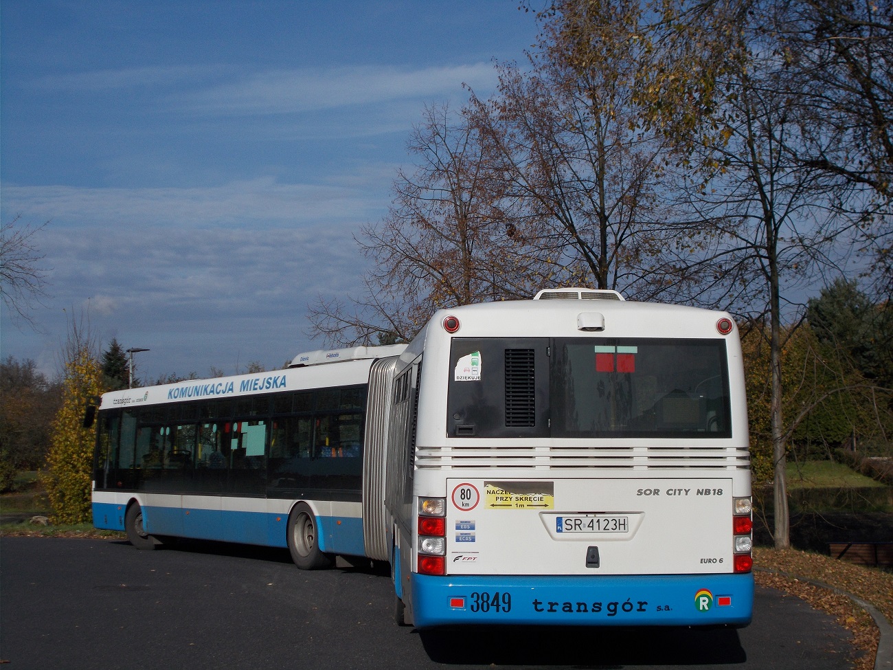 Польша, SOR NB 18 № 3849