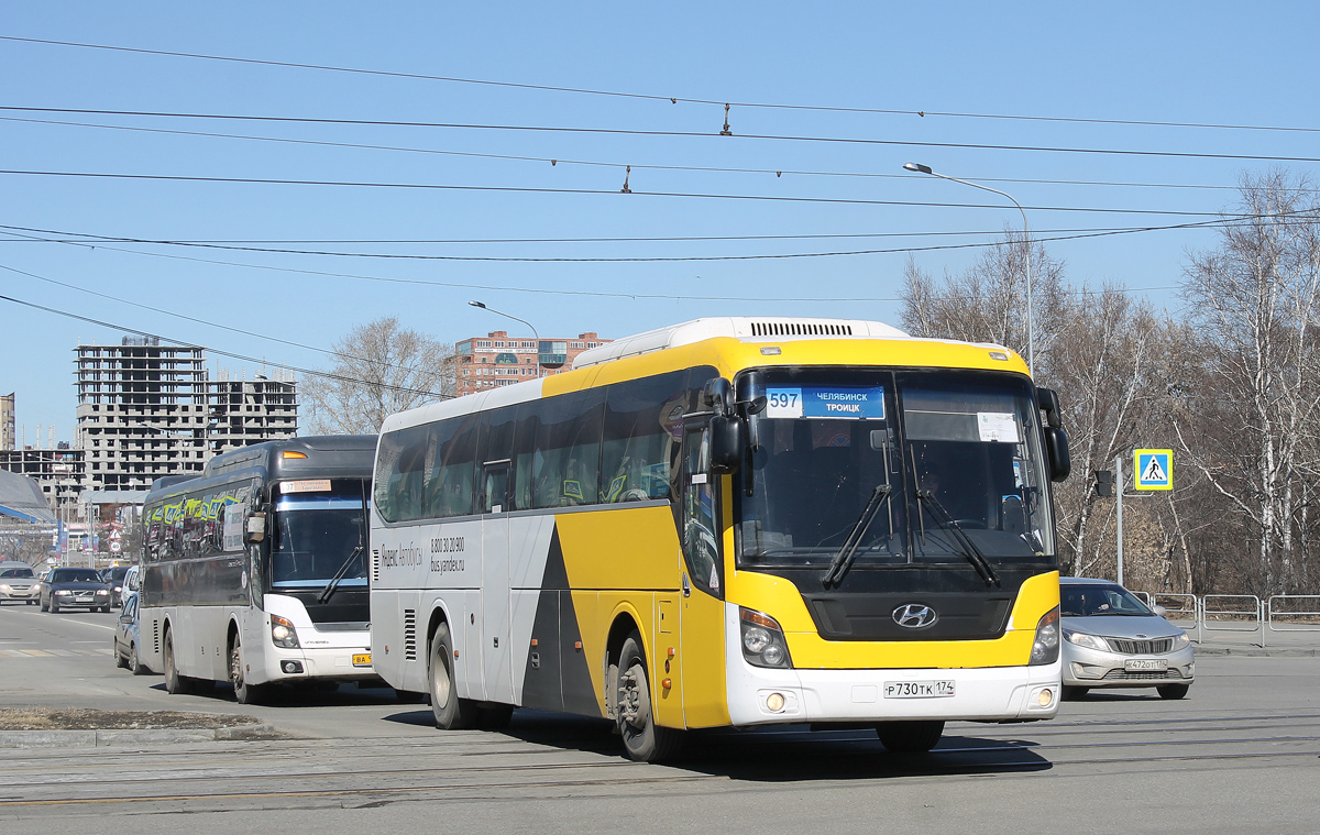 Челябинская область, Hyundai Universe Space Luxury № 502