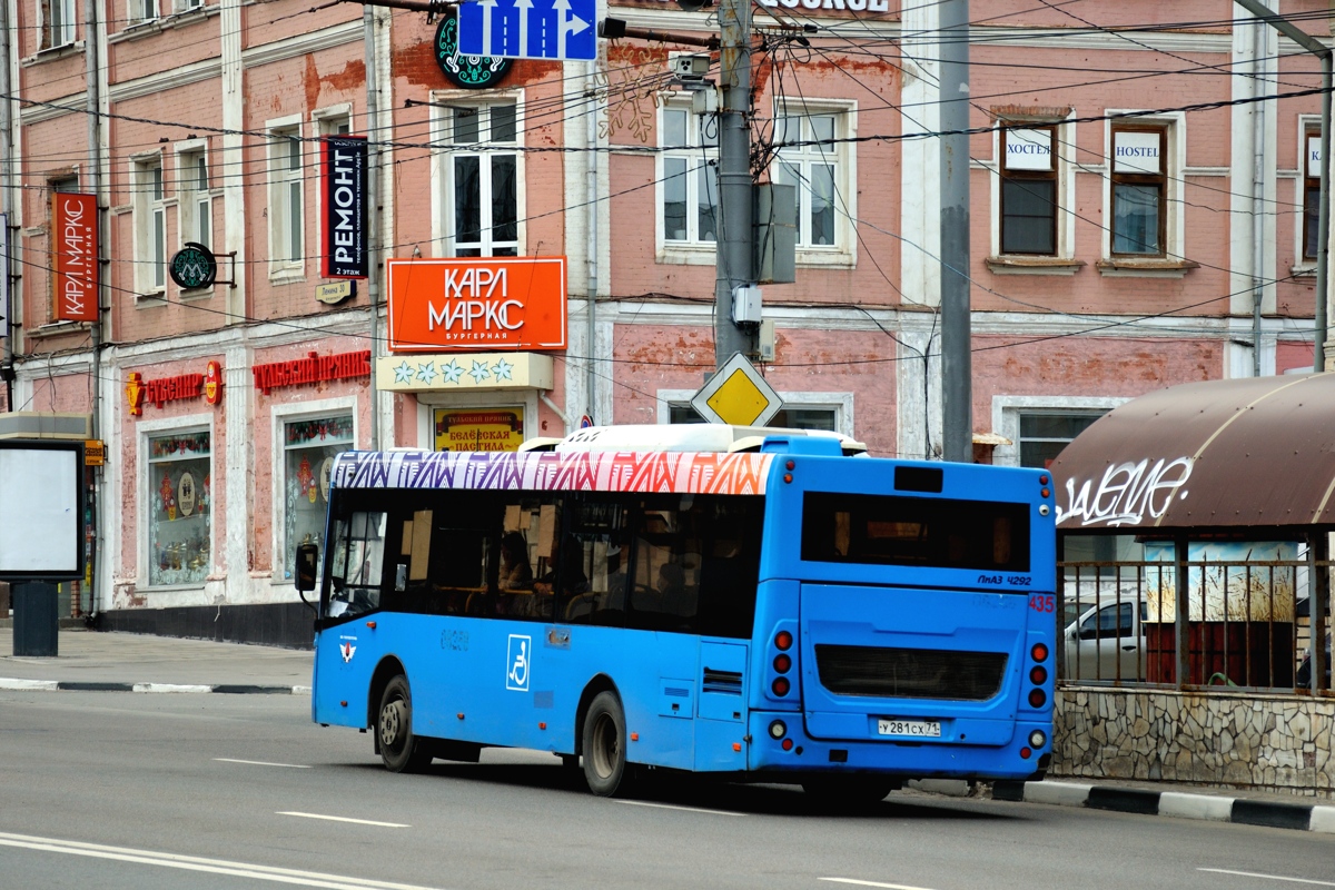 Тульская область, ЛиАЗ-4292.60 (1-2-1) № 435