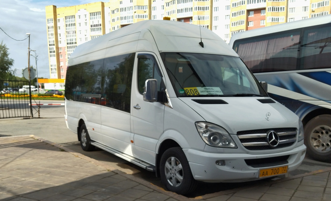 Тюменская область, Mercedes-Benz Sprinter W906 316CDI № АА 700 72