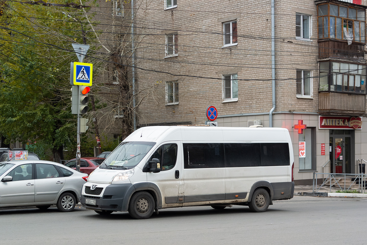 Рязанская область, Нижегородец-2227SK (Peugeot Boxer) № К 805 СС 62