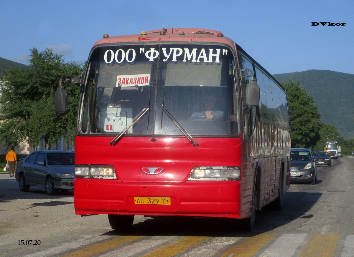 Приморский край, Daewoo BH117H Royal Cruistar № АС 329 25