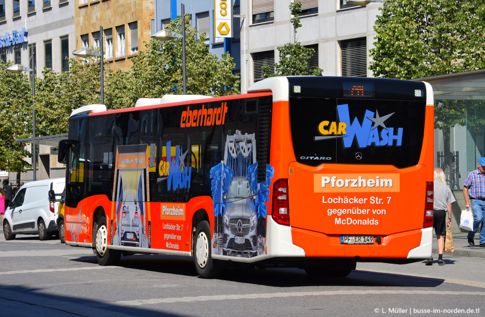 Баден-Вюртемберг, Mercedes-Benz Citaro C2 Ü № PF-ER 149