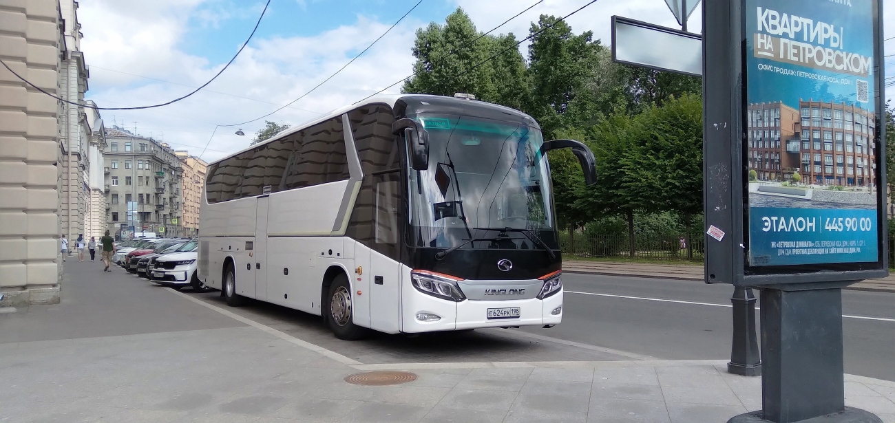 Санкт-Петербург, King Long XMQ6129Y № Е 624 РК 198