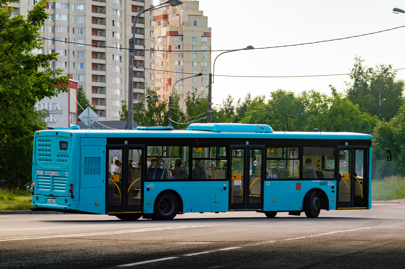 Санкт-Петербург, Volgabus-5270.G4 (LNG) № 6457