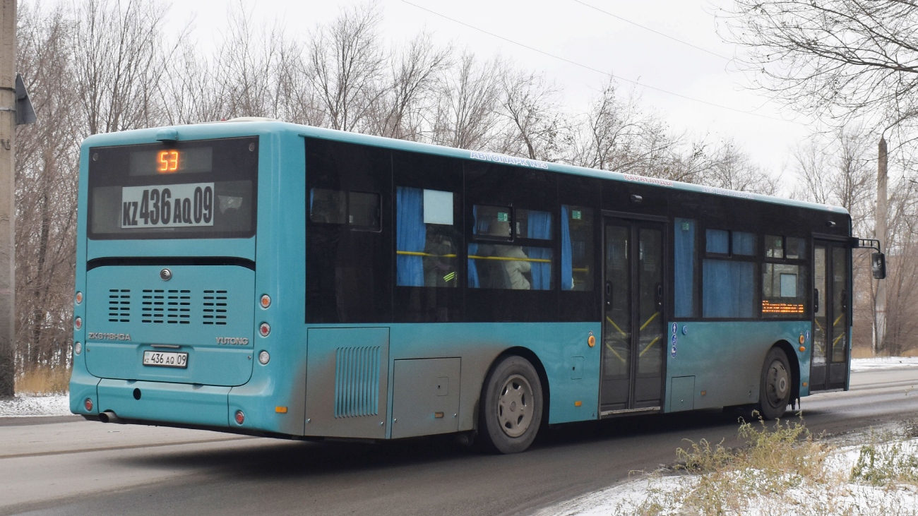 Карагандинская область, Yutong ZK6118HGA (QazTehna) № 436 AQ 09