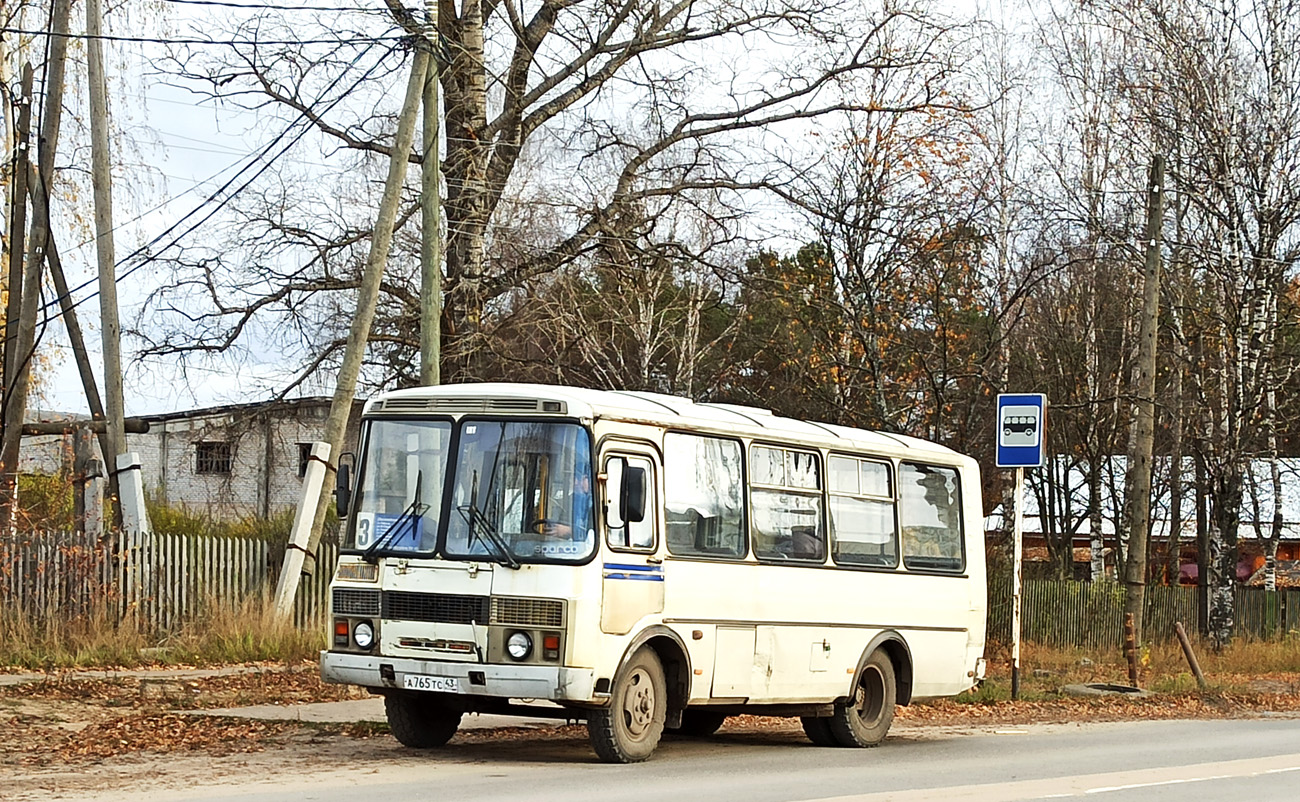 Кировская область, ПАЗ-32054-110-07 № А 765 ТС 43