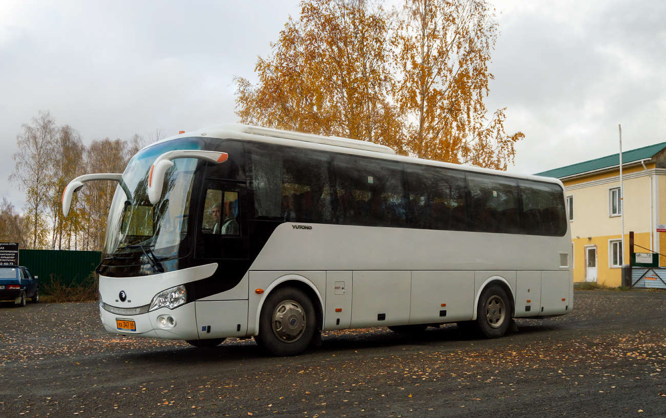 Свердловская область, Yutong ZK6938HB9 № КА 347 66