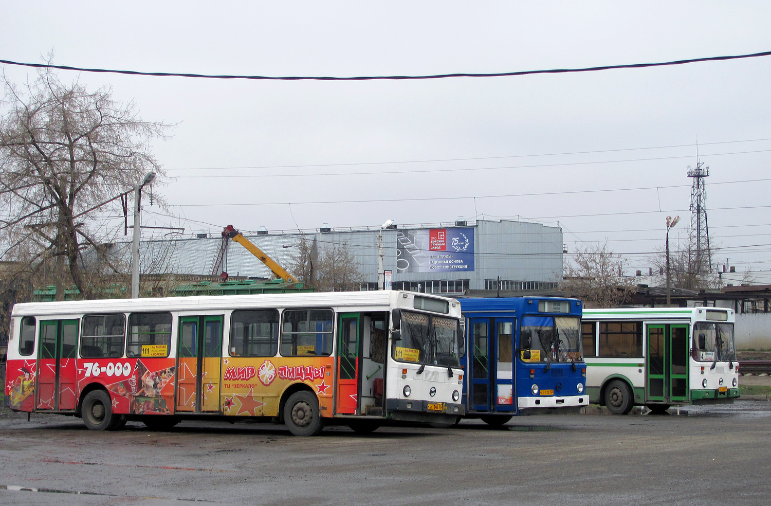 Nizhegorodskaya region, LiAZ-5256.30 # АТ 348 52; Nizhegorodskaya region — Bus stations, End Stations