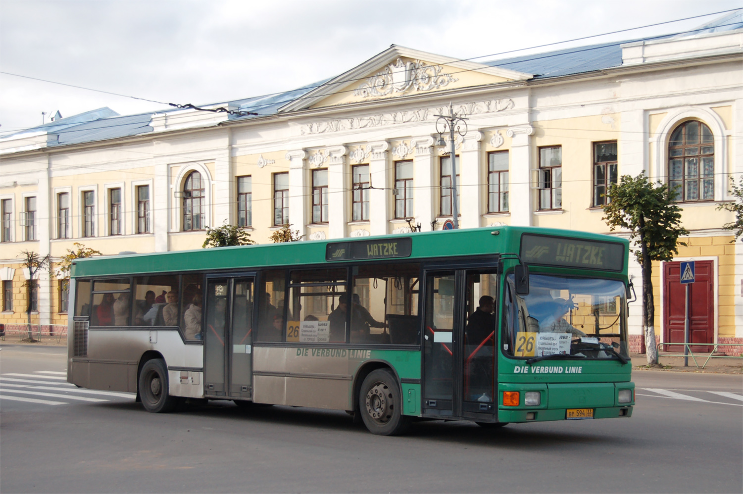 Владимирская область, MAN A10 NL202 № ВР 594 33