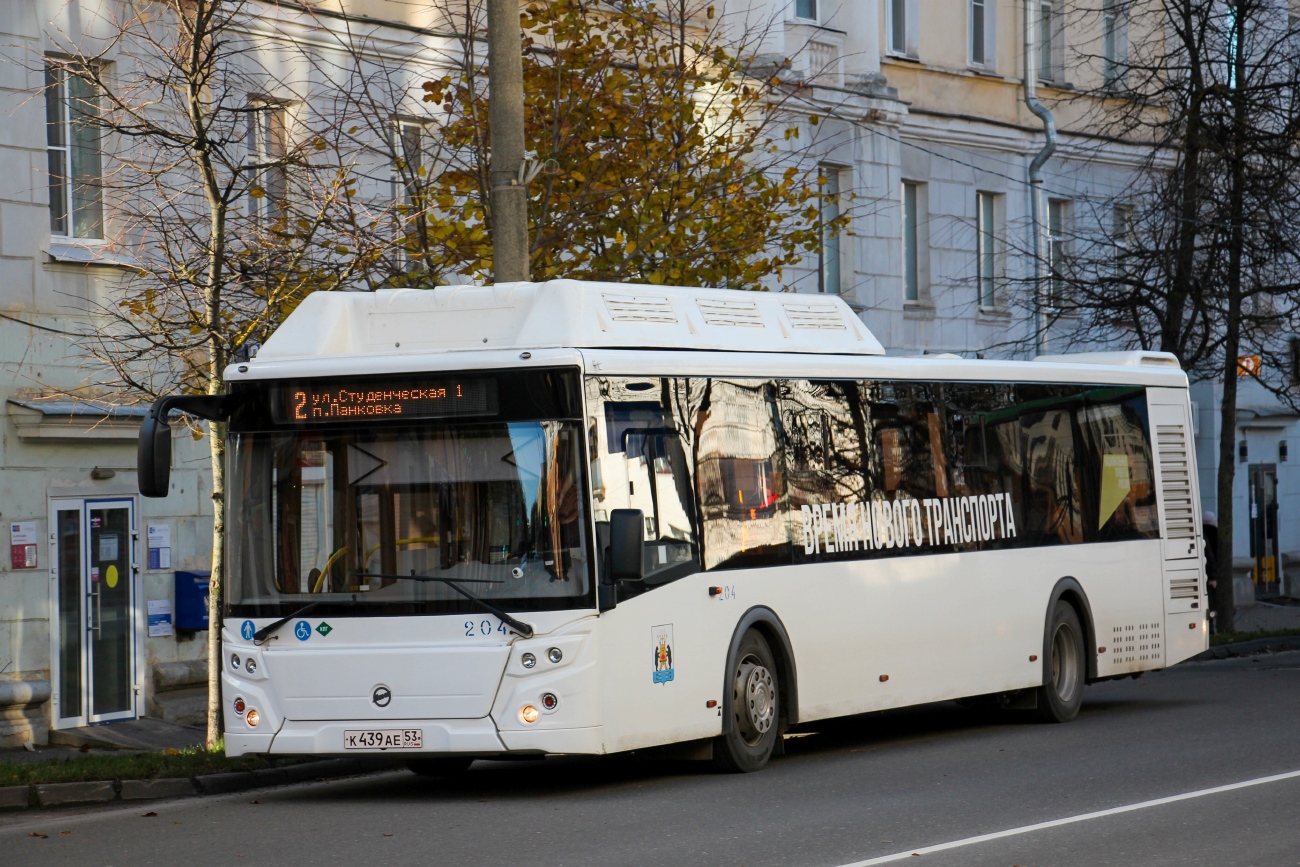 Новгородская область, ЛиАЗ-5292.67 (CNG) № 204