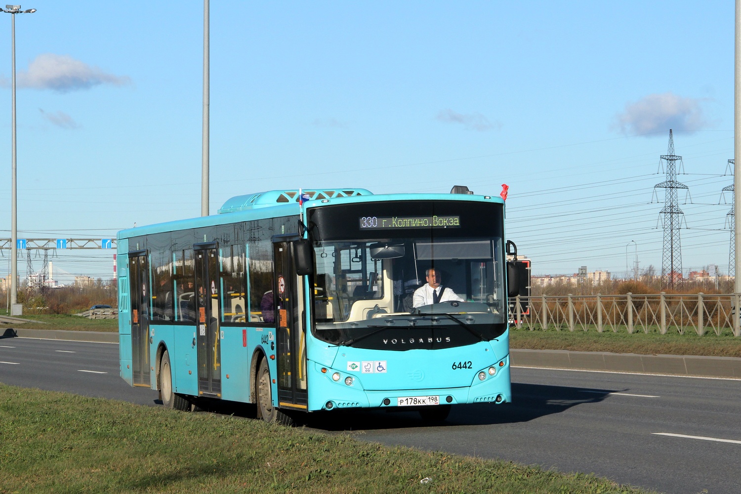 Санкт-Петербург, Volgabus-5270.G2 (LNG) № 6442