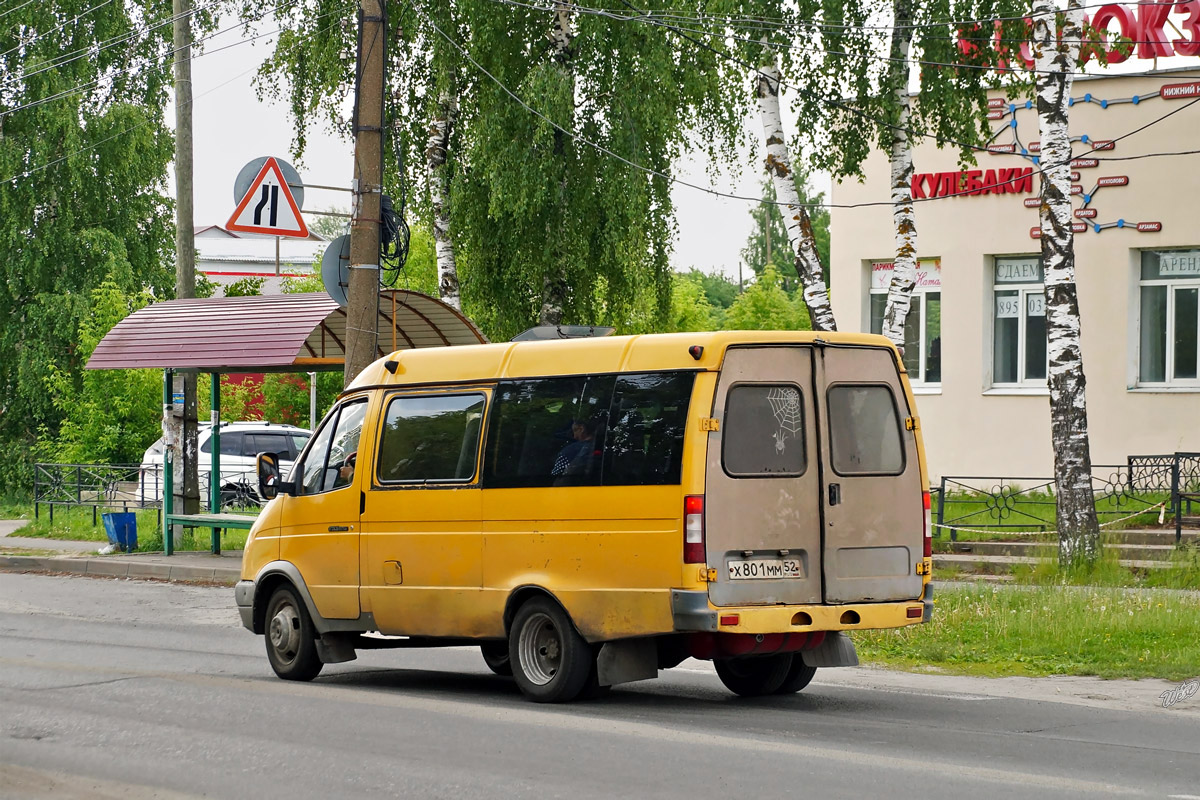 Нижегородская область, ГАЗ-322121 (X96) № Х 801 ММ 52