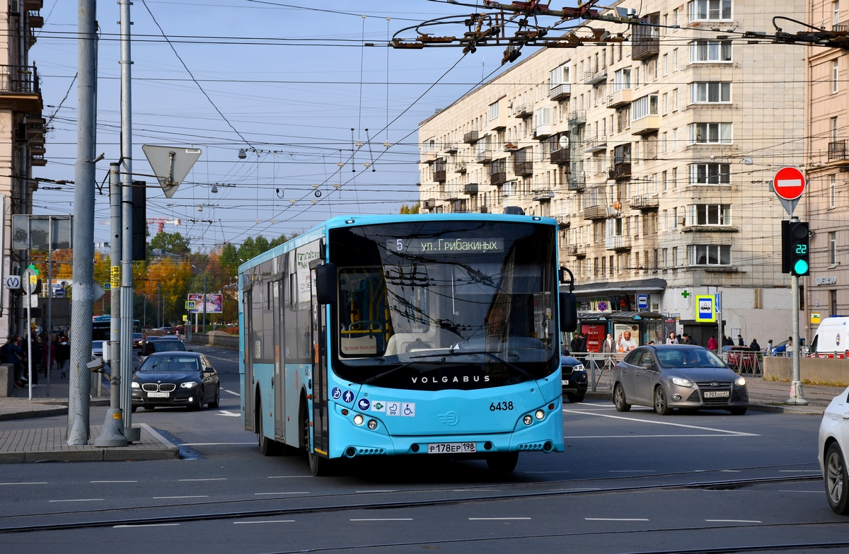 Санкт-Петербург, Volgabus-5270.G2 (LNG) № 6438
