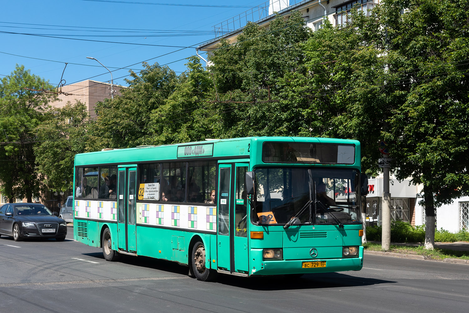 Владимирская область, Mercedes-Benz O405 № ВС 729 33