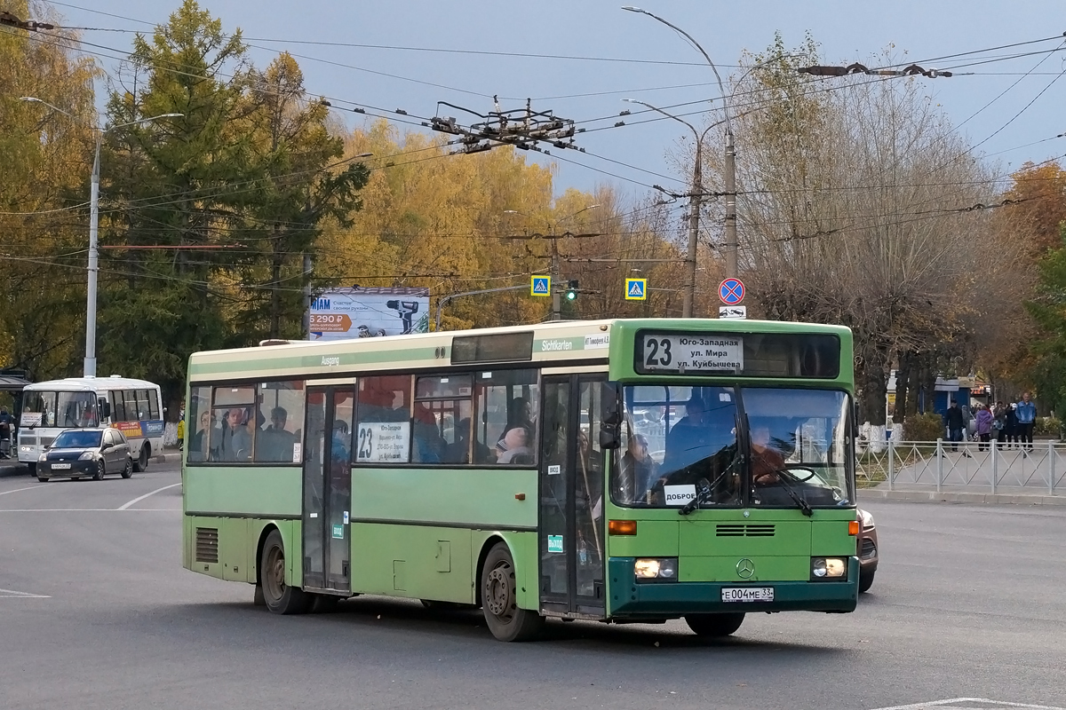 Obwód włodzimierski, Mercedes-Benz O405 Nr Е 004 МЕ 33