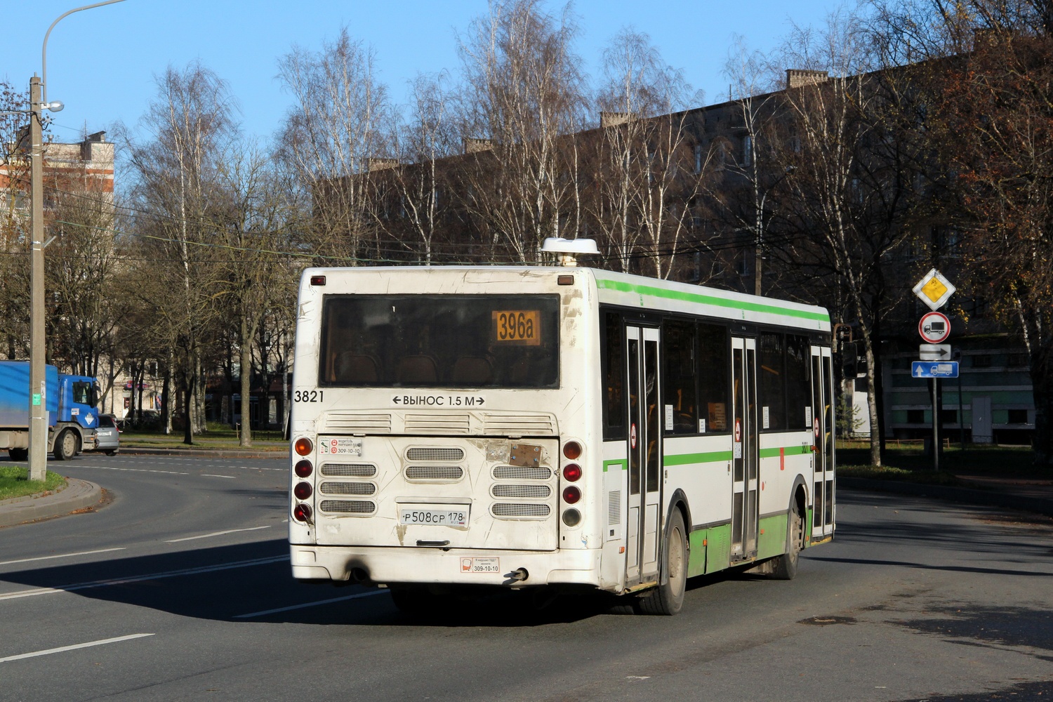 Санкт-Петербург, ЛиАЗ-5293.60 № 3821