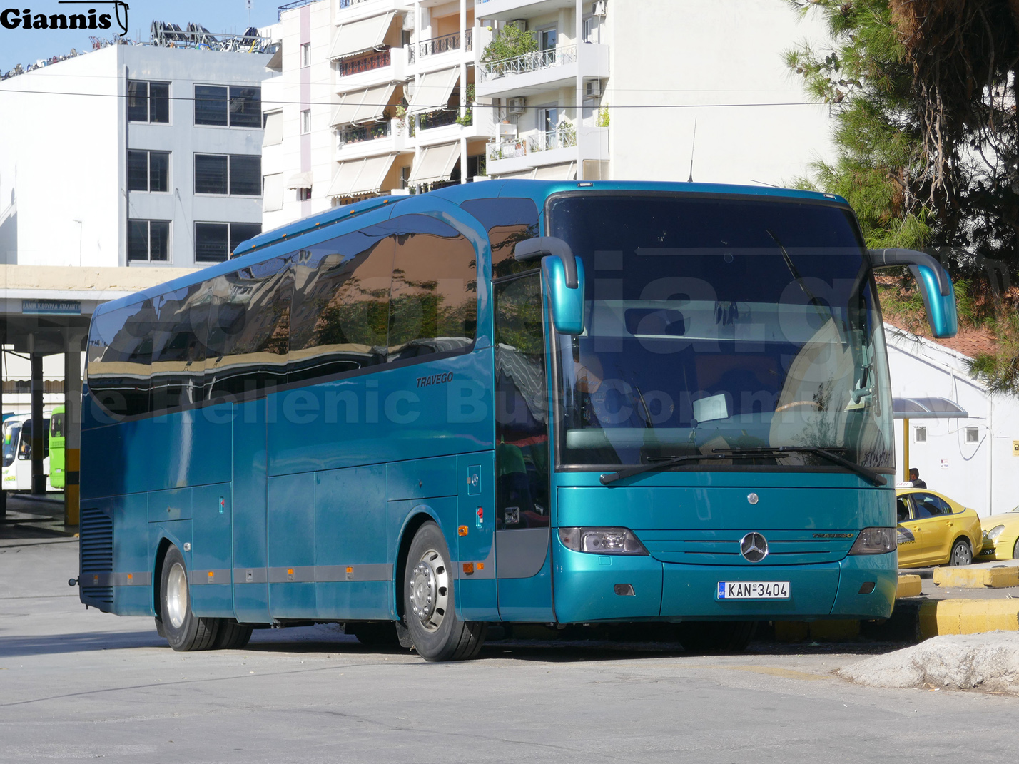 Греция, Mercedes-Benz O580-15RHD Travego № KAN-3404