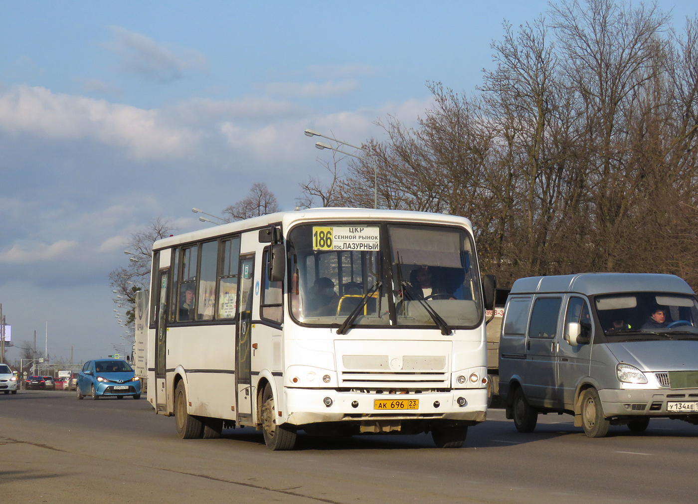 Краснодарский край, ПАЗ-320412-10 № АК 696 23