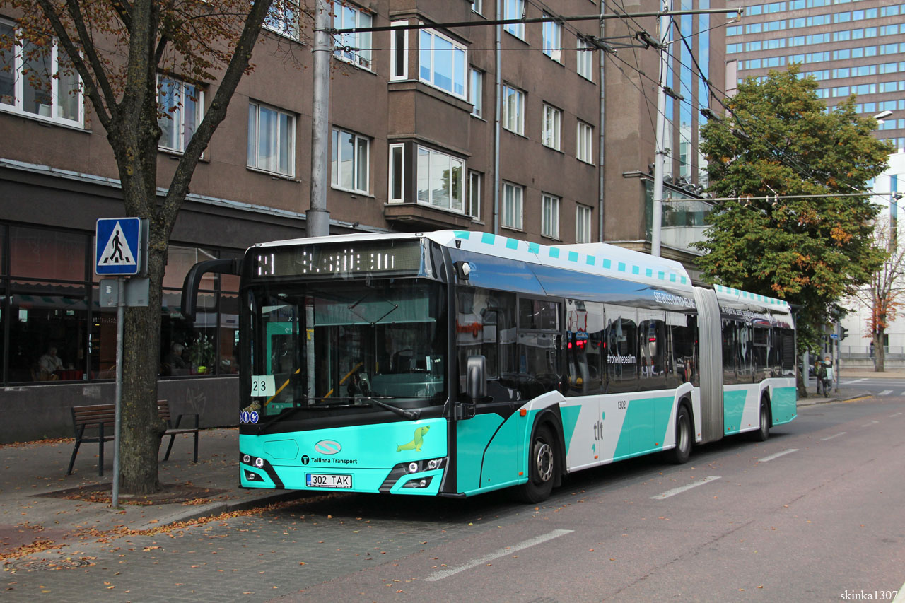 Эстония, Solaris Urbino IV 18 CNG № 1302