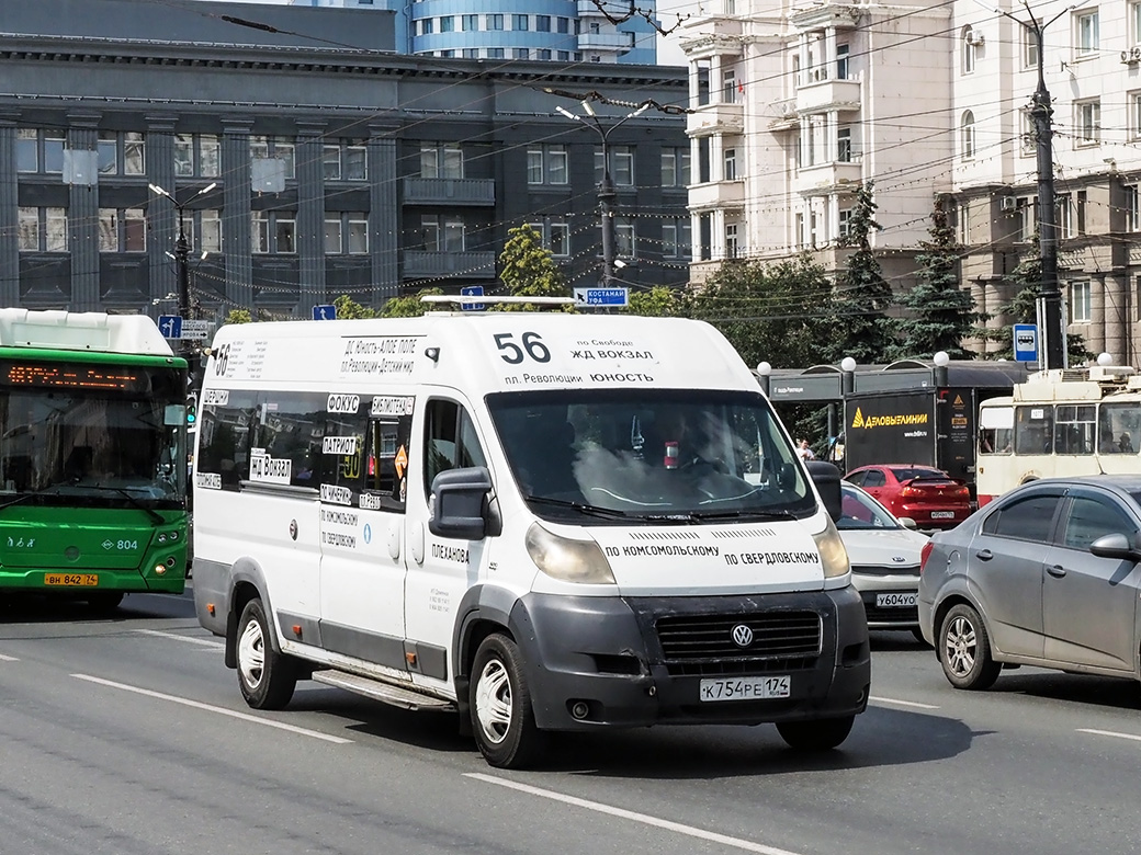 Челябинская область, Нижегородец-FST613 (FIAT Ducato) № К 754 РЕ 174