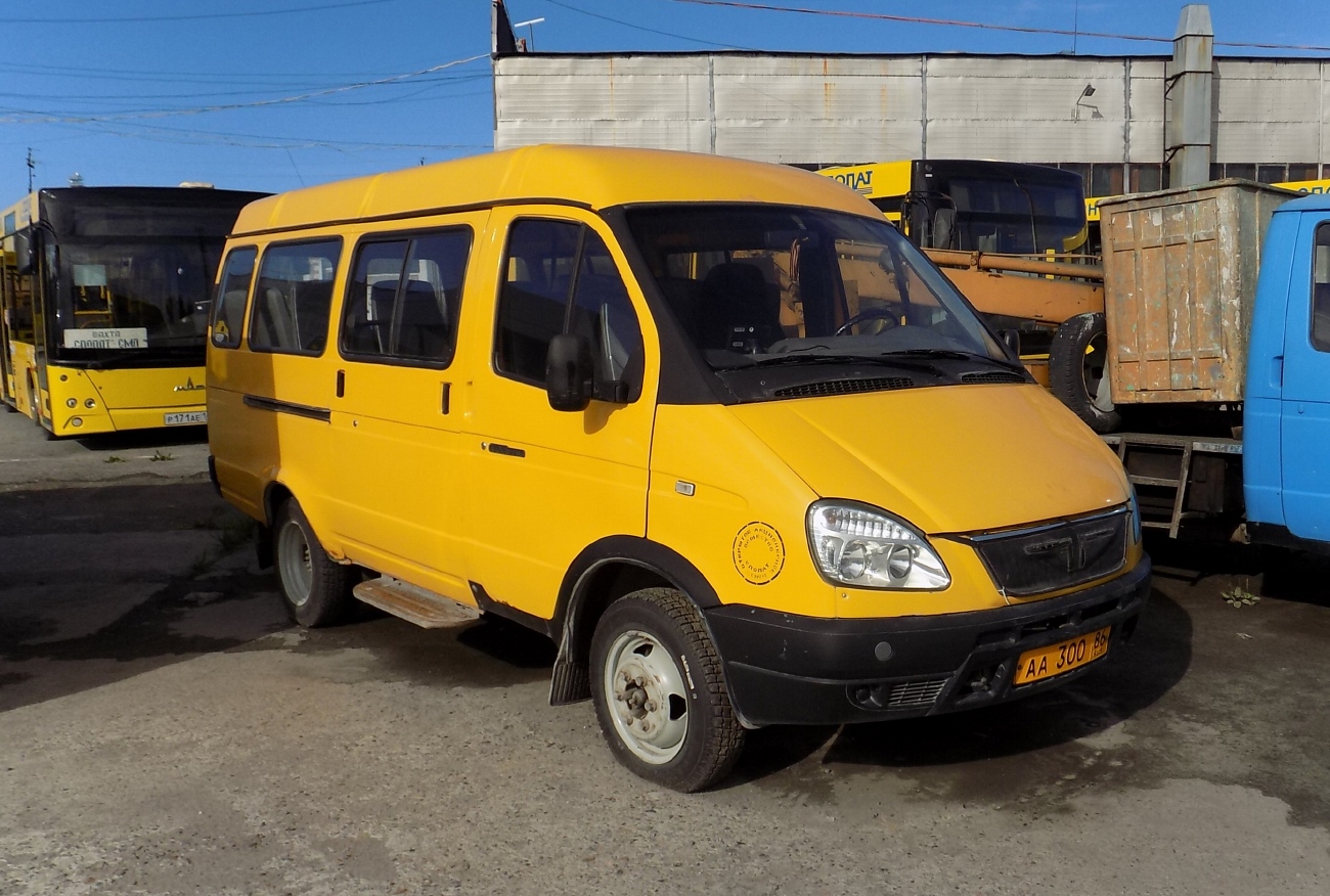 Ханты-Мансийский АО, ГАЗ-322132 (XTH, X96) № АА 300 86