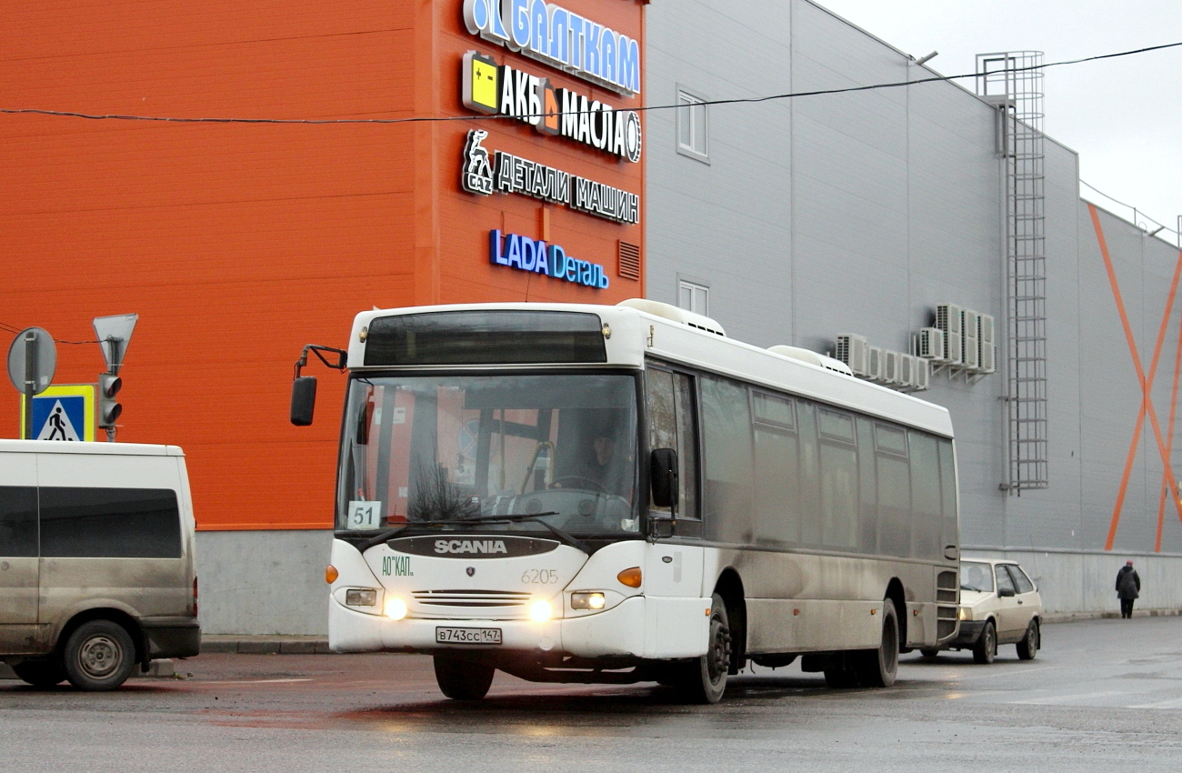 Ленинградская область, Scania OmniLink I (Скания-Питер) № В 743 СС 147