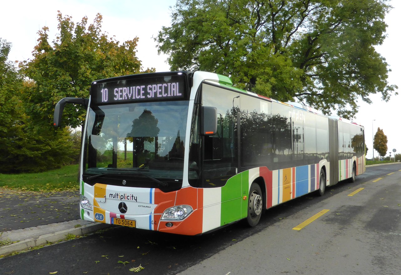 Люксембург, Mercedes-Benz Citaro C2 G hybrid № 44