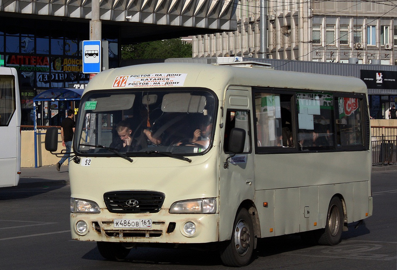 Ростовская область, Hyundai County SWB (ТагАЗ) № 052