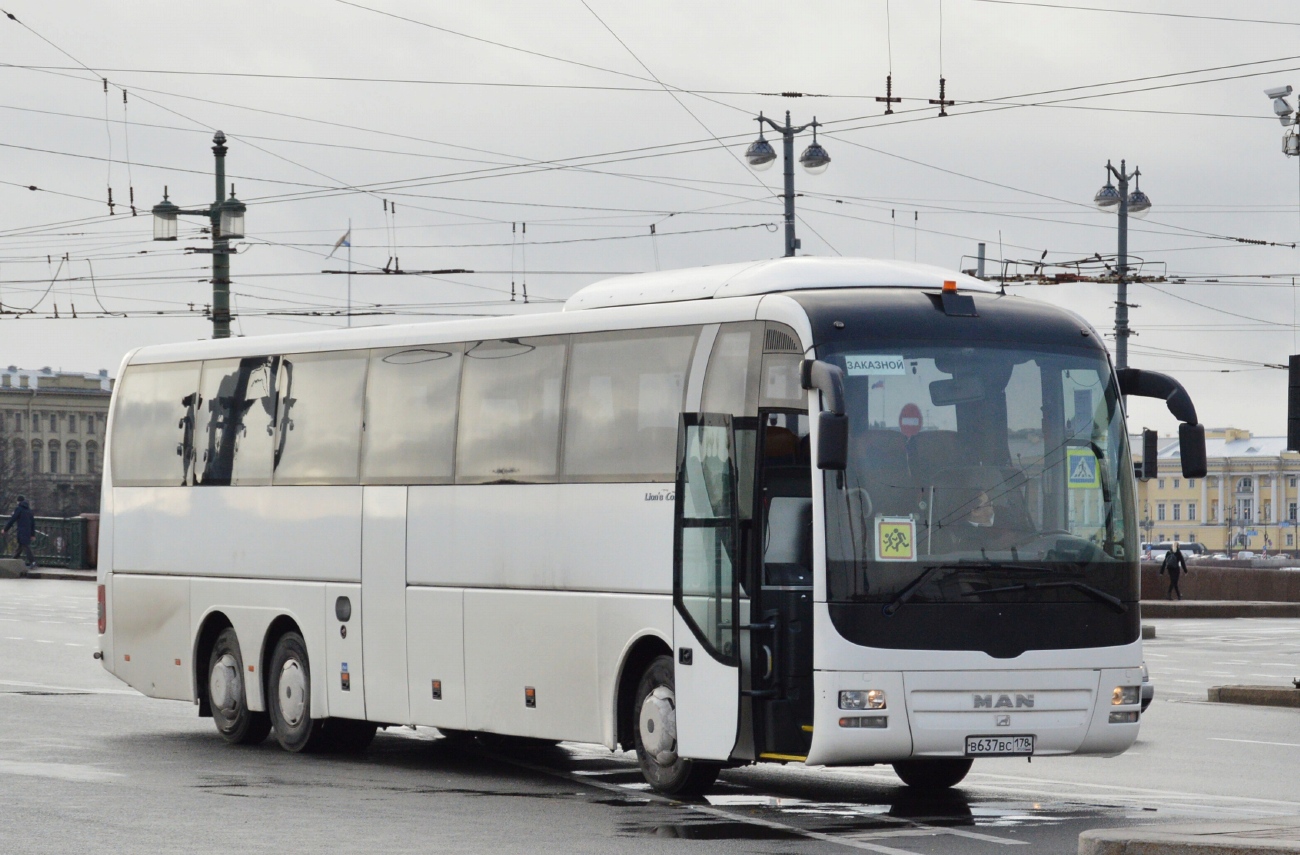 Санкт-Петербург, MAN R08 Lion's Coach L RHC444 L № В 637 ВС 178