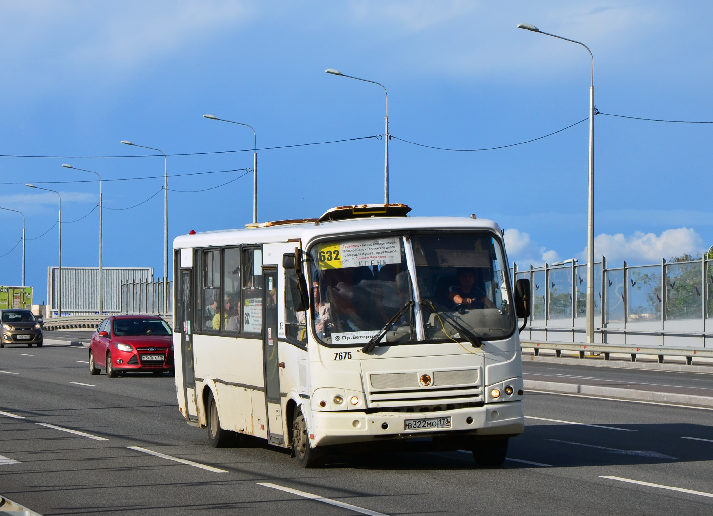 Ленинградская область, ПАЗ-320412-05 № 7675