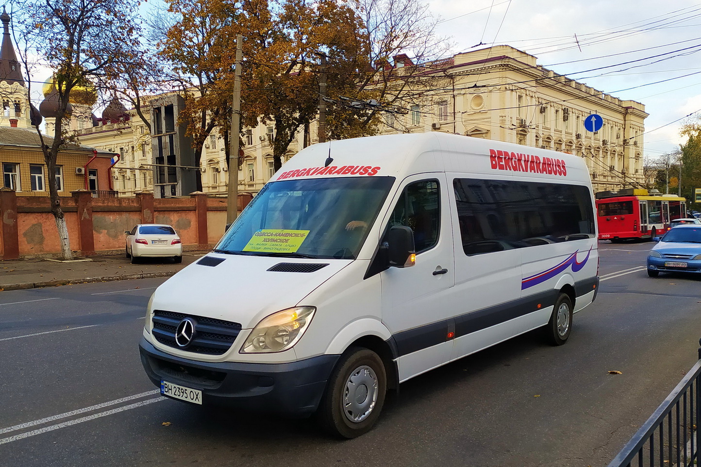 Одесская область, Mercedes-Benz Sprinter Transfer 34 № BH 2395 OX