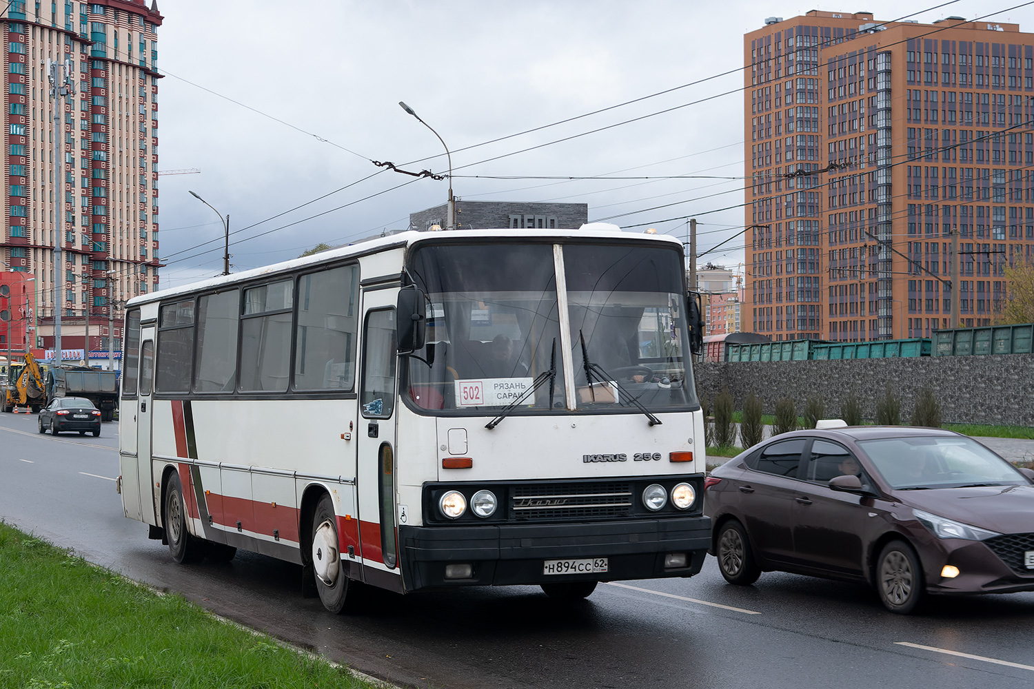 Рязанская область, Ikarus 256.21H № Н 894 СС 62