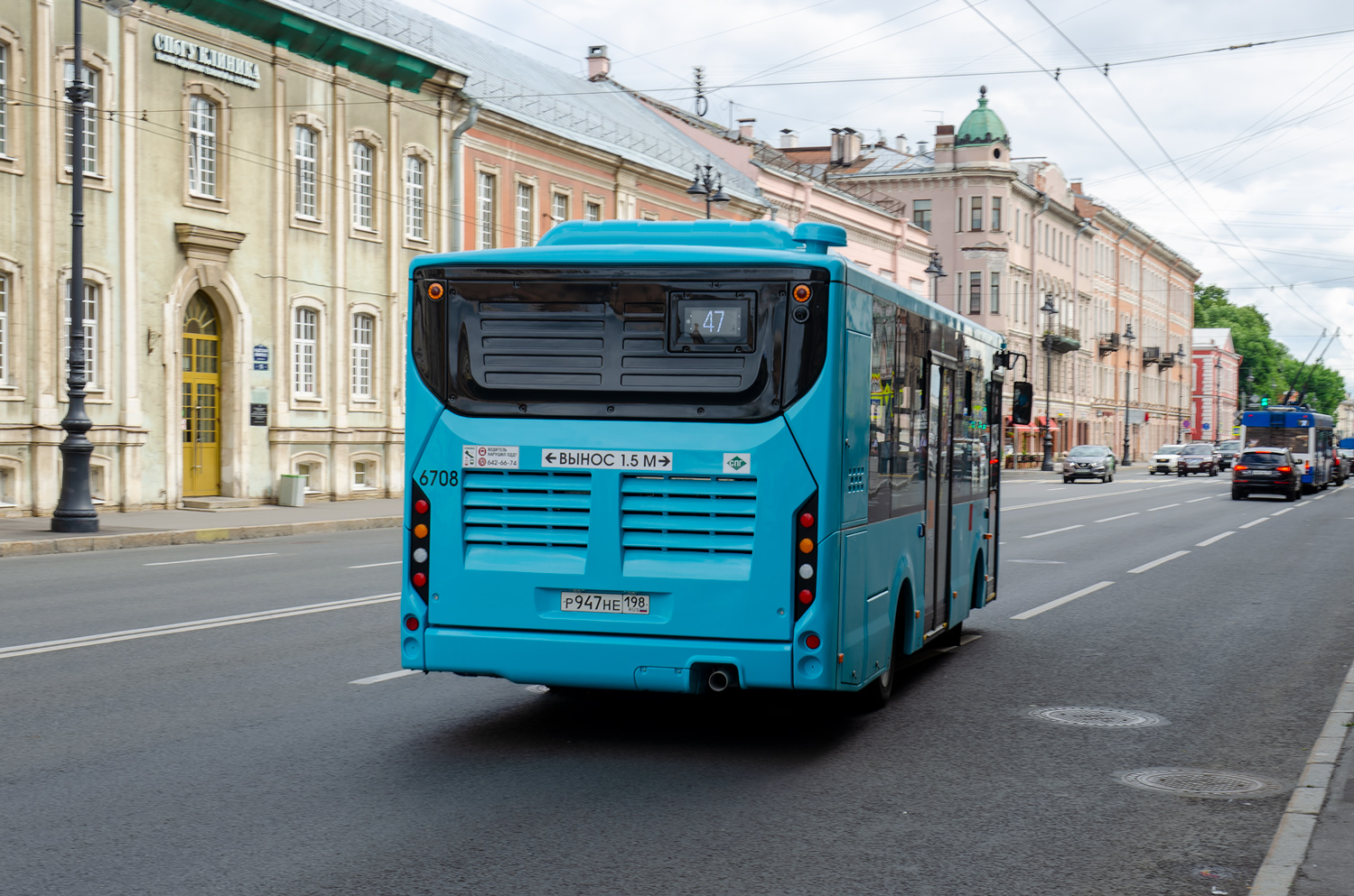 Sankt Petersburg, Volgabus-4298.G4 (LNG) Nr 6708