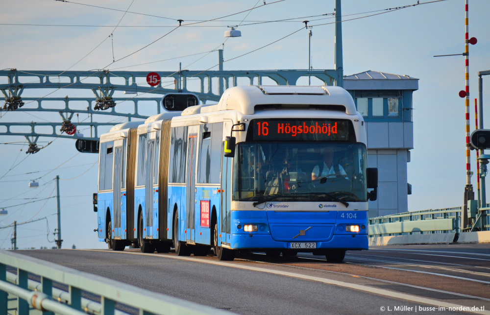 Швеция, Säffle 7500 Bi-Artic № 4104