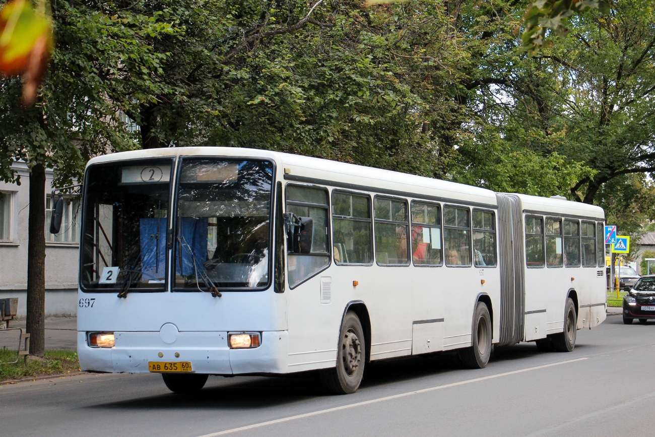 Псковская область, Mercedes-Benz O345G № 697