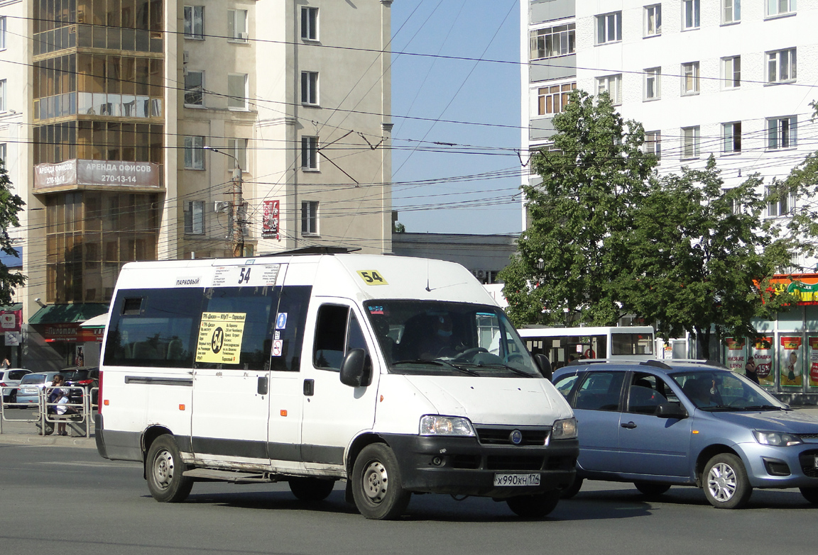 Челябинская область, FIAT Ducato 244 CSMMC-RLL, -RTL № Х 990 ХН 174