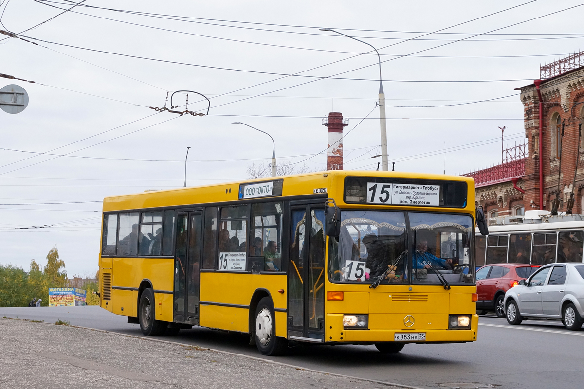 Владимирская область, Mercedes-Benz O405N2 № К 983 НА 33