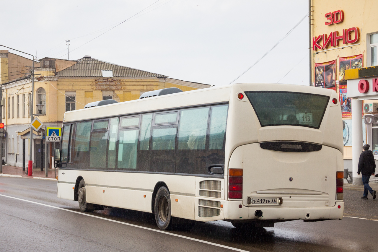 Obwód włodzimierski, Scania OmniLink I (Scania-St.Petersburg) Nr Р 419 ТН 33