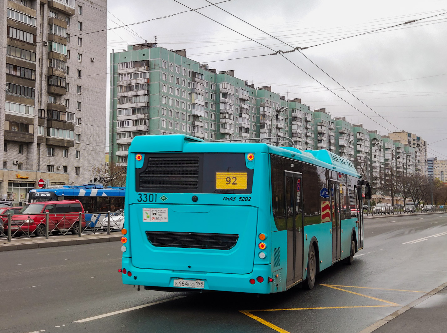 Санкт-Петербург, ЛиАЗ-5292.67 (CNG) № 3301